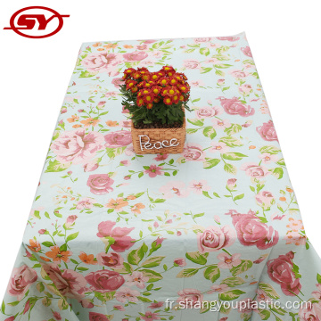 Couverture de table personnalisée jetable pour la fête